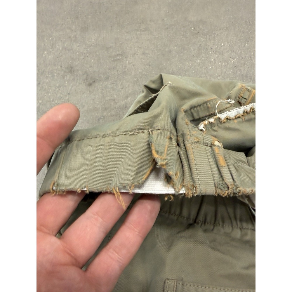 Comme Des Garcons Homme Pants Mens M Brown Pull On Crop Minimalist Japan - Picture 8 of 16